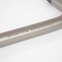 Engraving for trolleys in titanium and stainless steel_JÄTZ